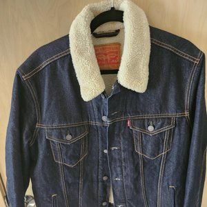 Levi's Men's Sherpa Trucker Jacket (Size L)